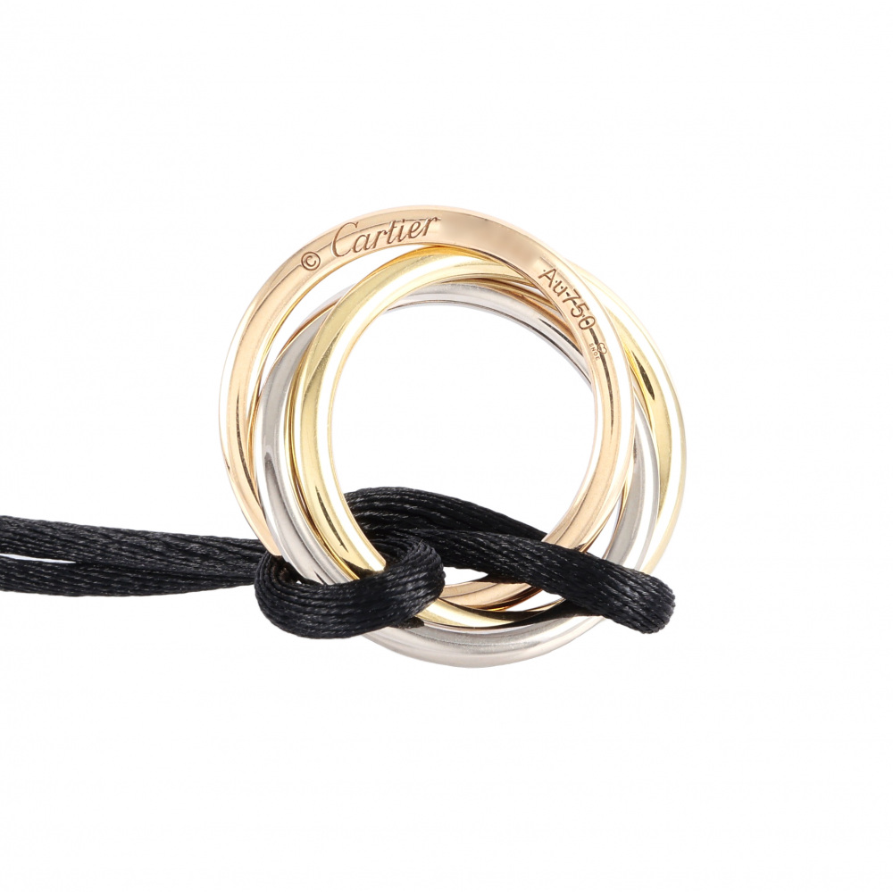 Cartier Trinity Necklace Tri-Gold B3041200