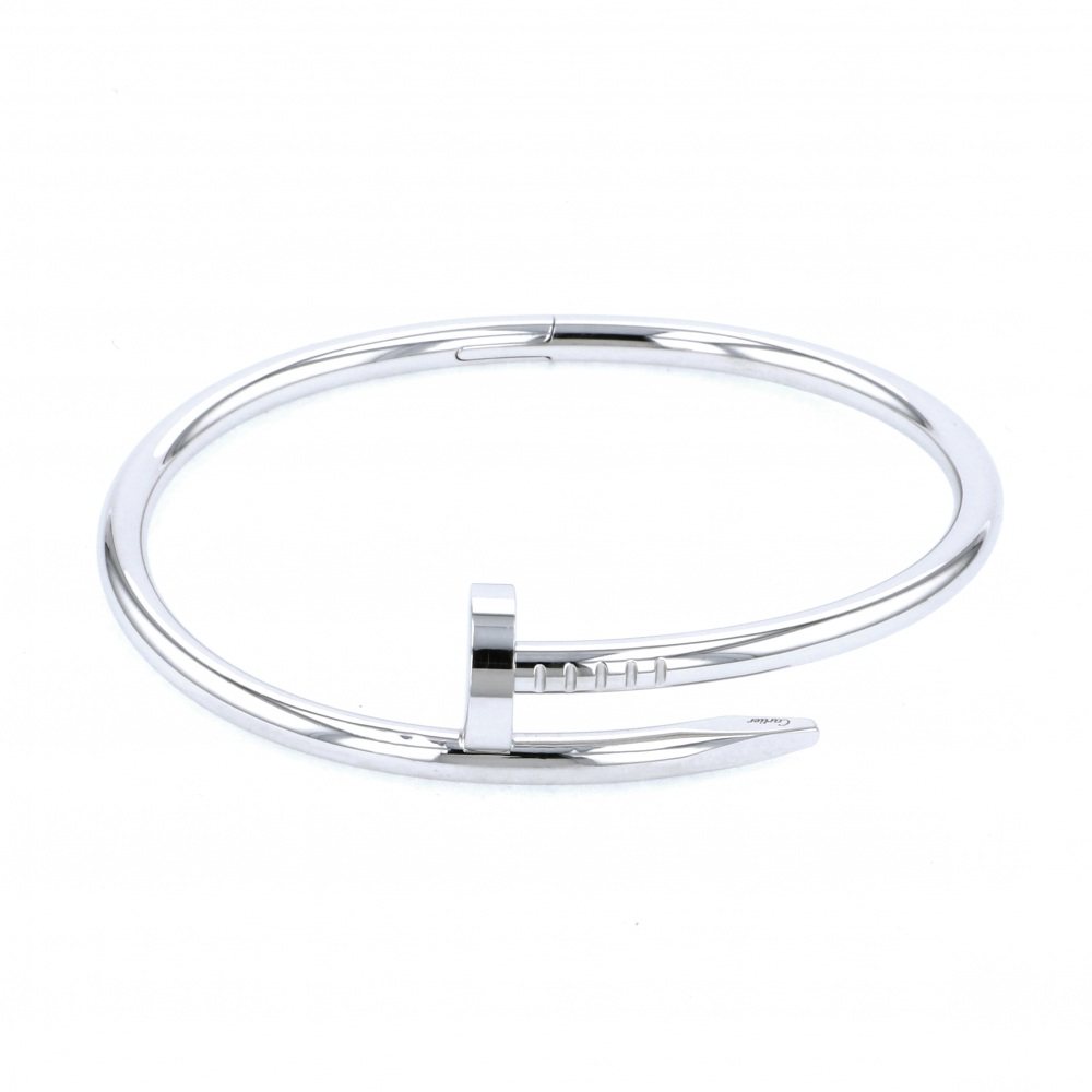 Cartier Juste un Clou 16cm Bracelet 18K White Gold