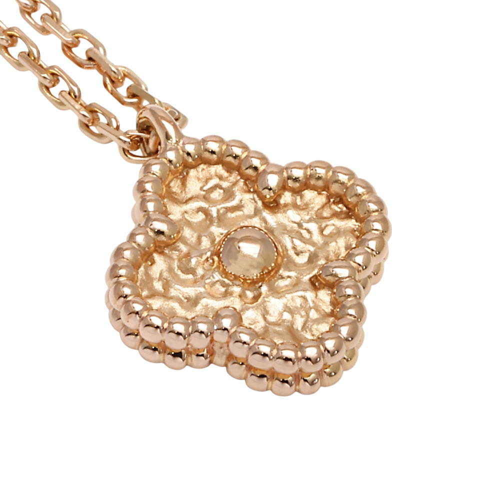 Van Cleef & Arpels Sweet Alhambra Necklace 18K Rose Gold VCARO8DF00