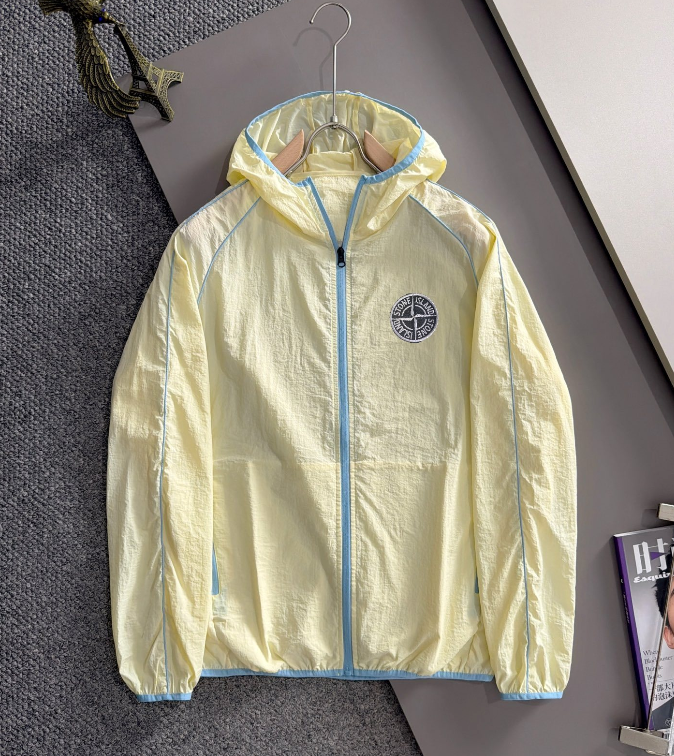 2026年モデル スポーツ向け 薄手・軽量 UVカットジャケット ストーンアイランド コピー STONE ISLAND
