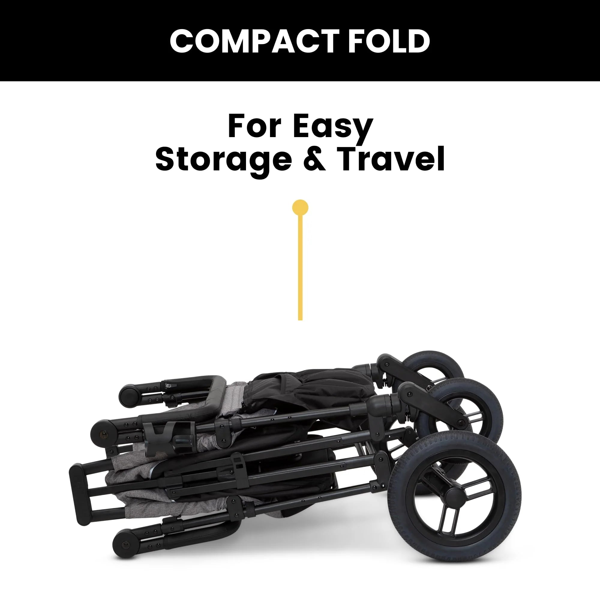 2026 Jeep Wrangler Deluxe 4 Seater Stroller Wagon by Delta Children