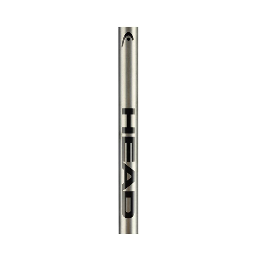 Head Unisex Multi Brushed Aluminium Black Poles 381819