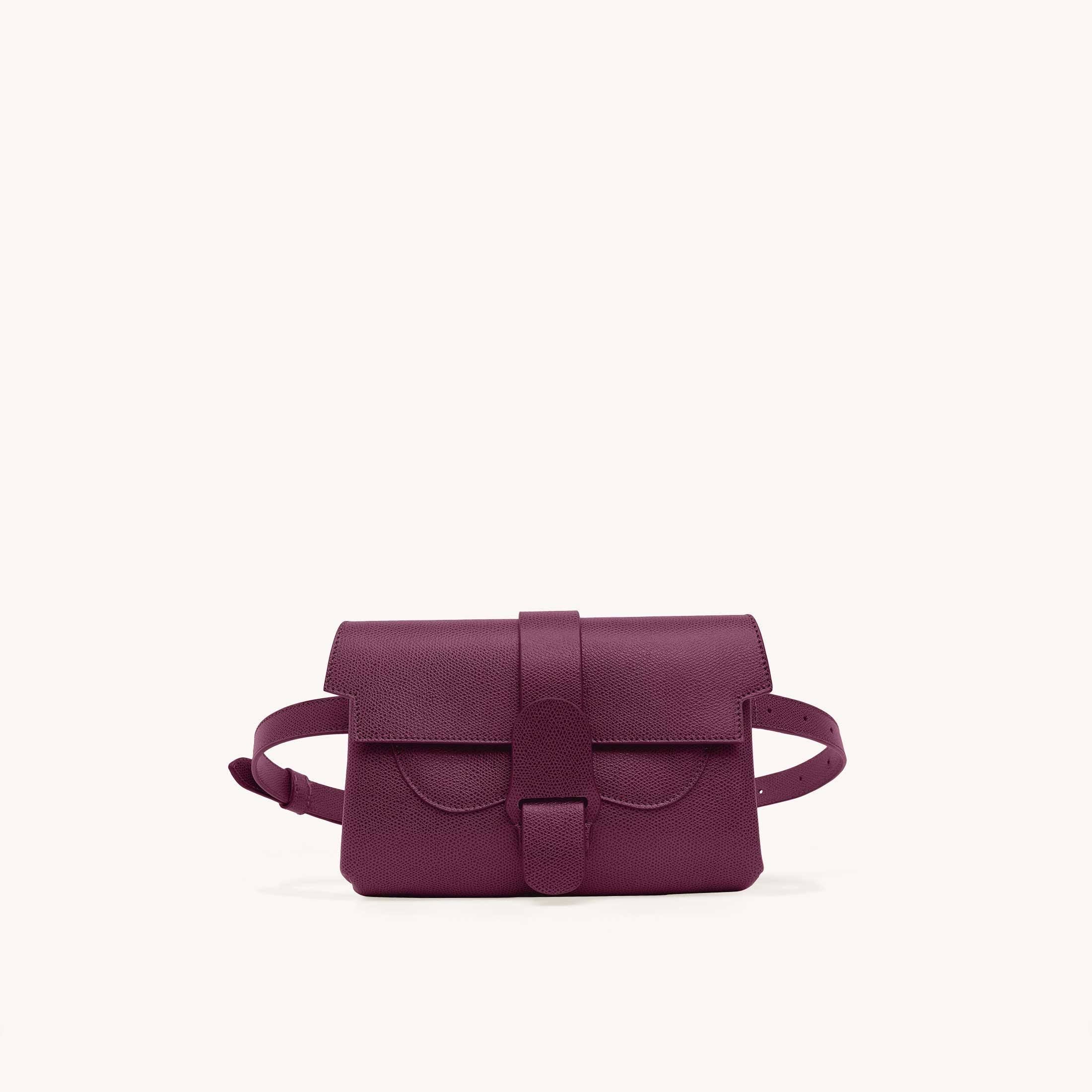 SENREVE | Aria Belt Bag | Pebbled Sand / Silver