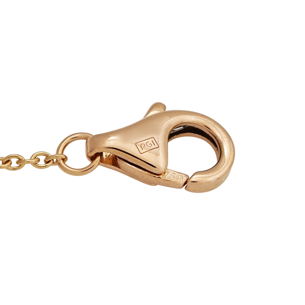 Cartier Crash Necklace 18K Rose Gold Diamond N7424312