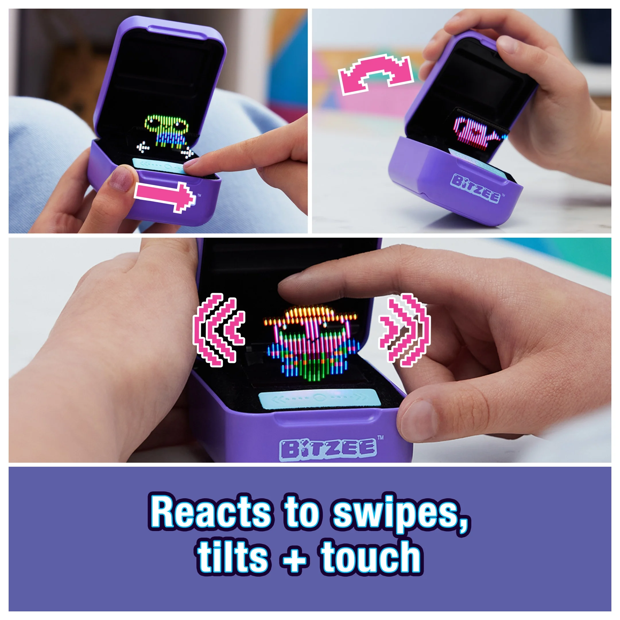 Bitzee, Interactive Digital Pet with 15 Electronic Pets Inside, Reacts to Touch
