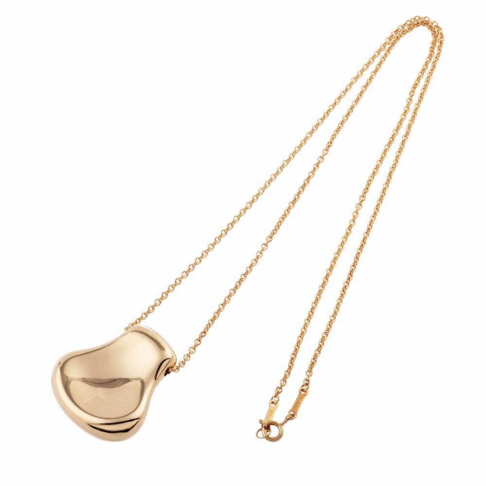 Tiffany & Co. Elsa Peretti Necklace 18K Yellow Gold