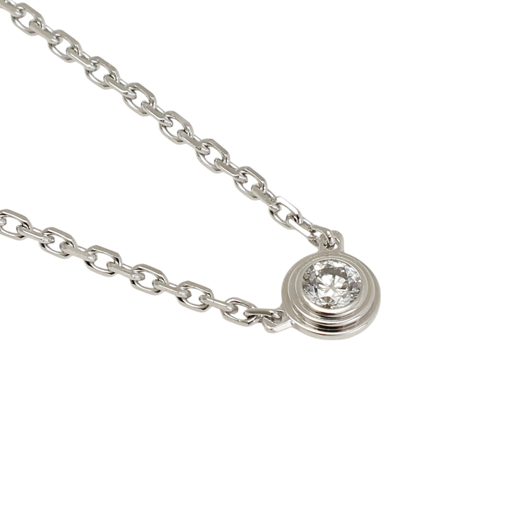 Cartier Damour (diamant Leger) Xs Online Exclusive Necklace 18K White Gold Diamond B7224515