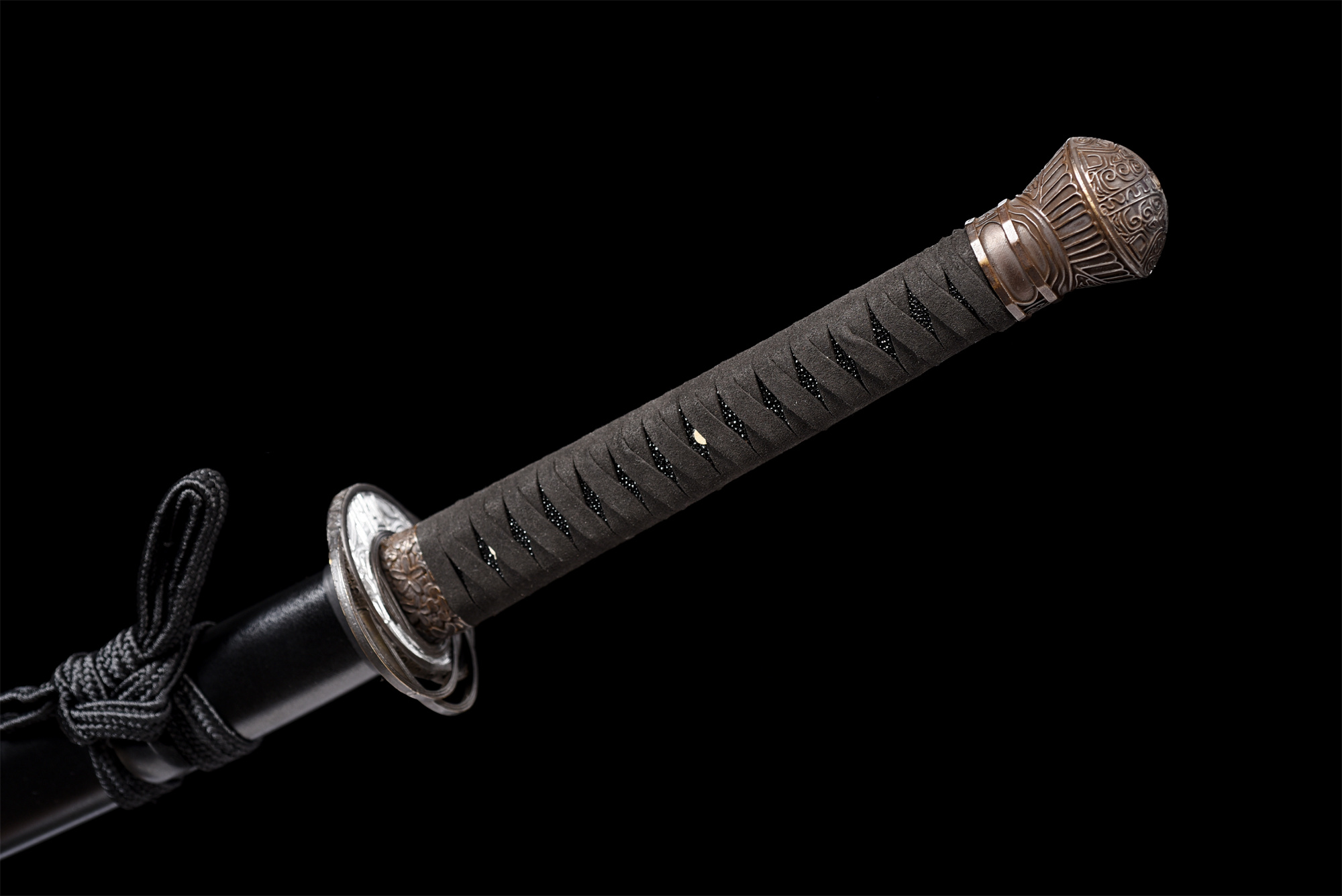 Elden Ring Moonveil – T10 Clay Tempered Katana, Full Tang