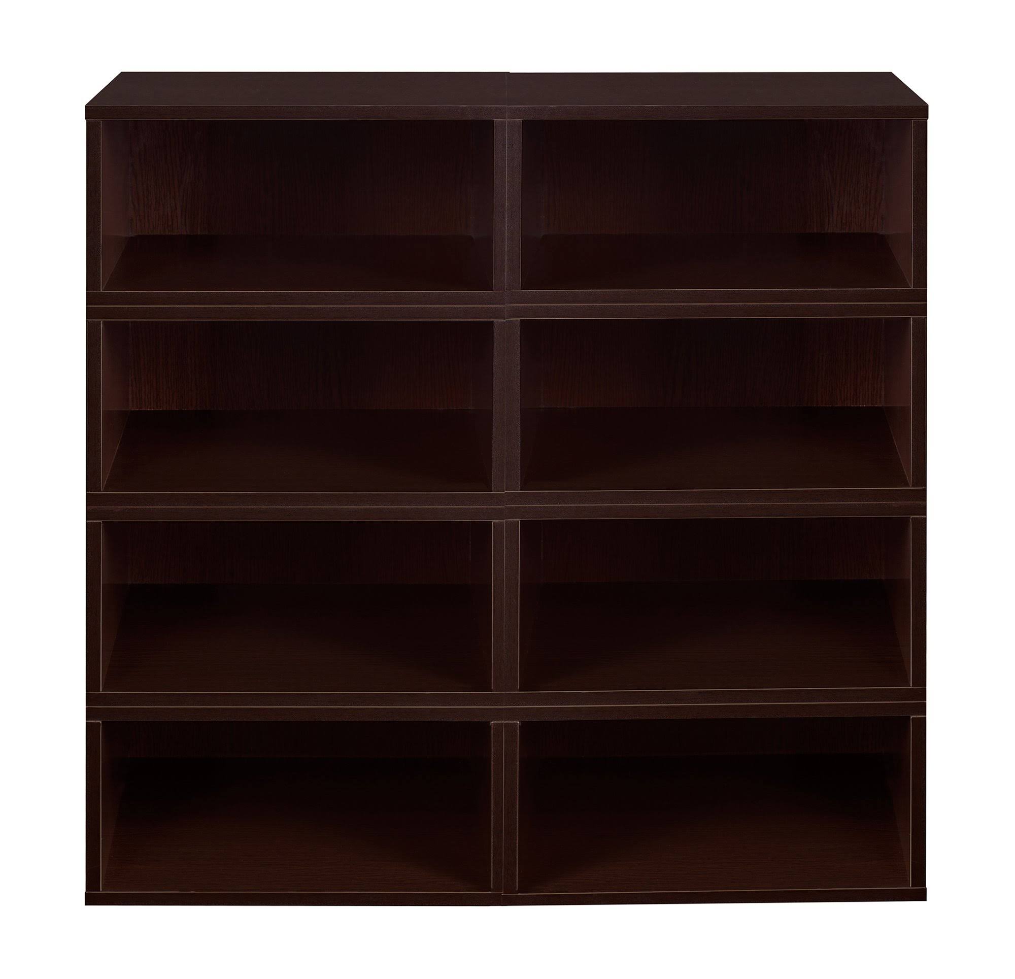 Niche Cubo Storage Set 8 Half Size Cubes, Warm Cherry