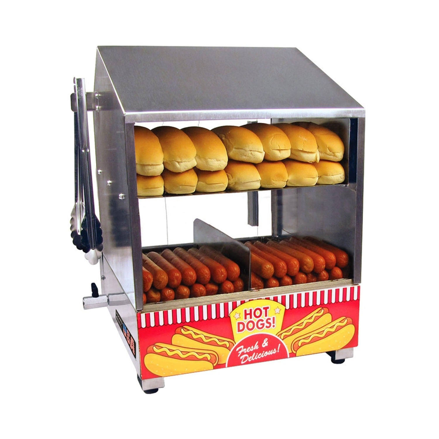 Paragon 8020 Dog Hut Hot Dog Steamer