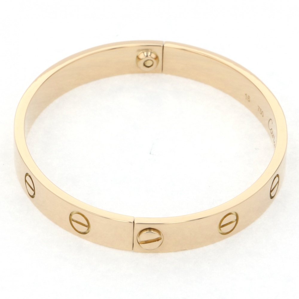 Cartier Love #16 Bracelet 18K Yellow Gold