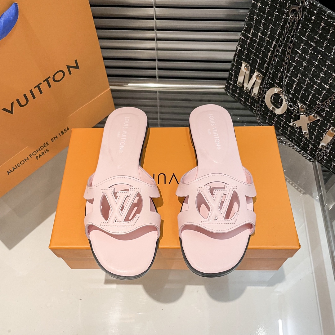 LOUIS VUITTON LV Openwork Flat Sandals - cnluxepick