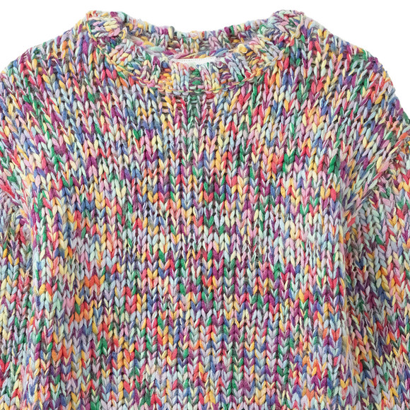 Famy Mädchen Strickpullover in bunten Farben