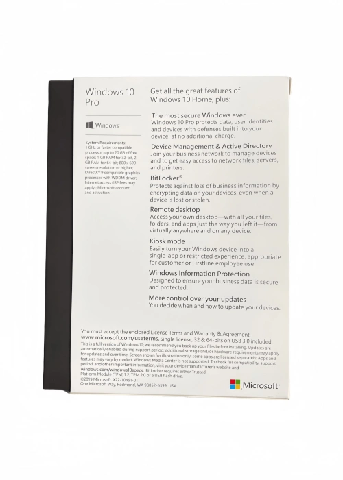 Windows 10 Professional USB Box