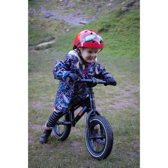 Mountain Balance/Running Bike, Matte Black