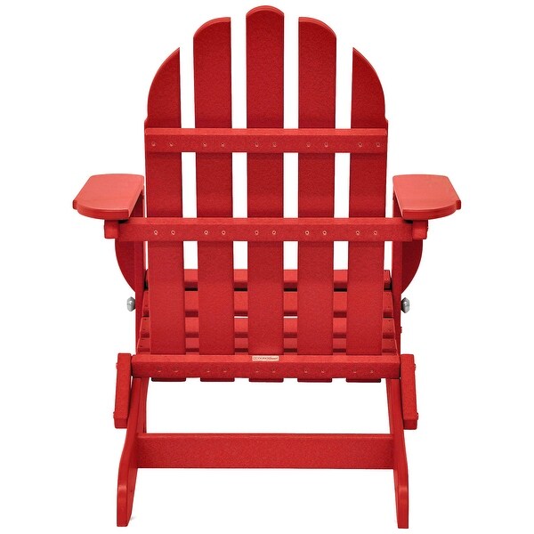 Nelson Recycled Plastic Folding Adirondack Chair by Havenside Home