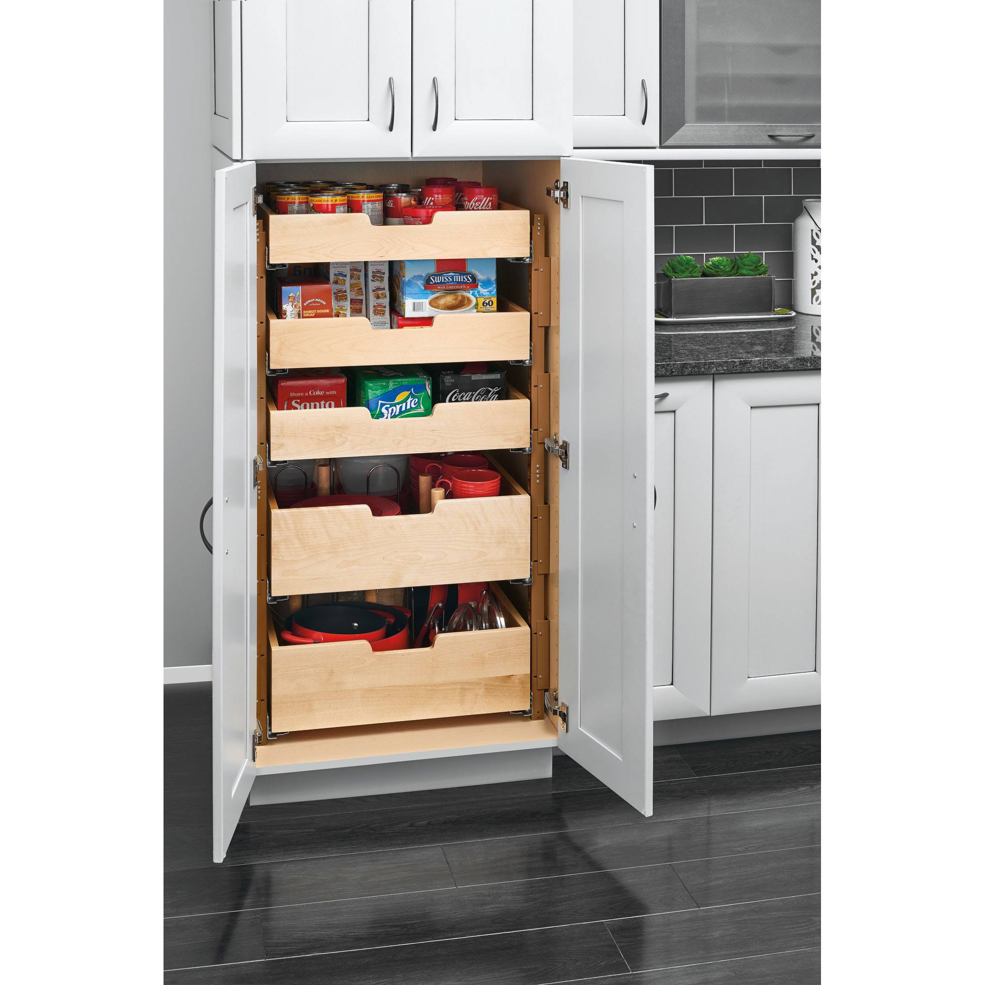 Rev-A-Shelf - 4PIL-18SC-2 - 15x22 Wood Pilaster System Kit