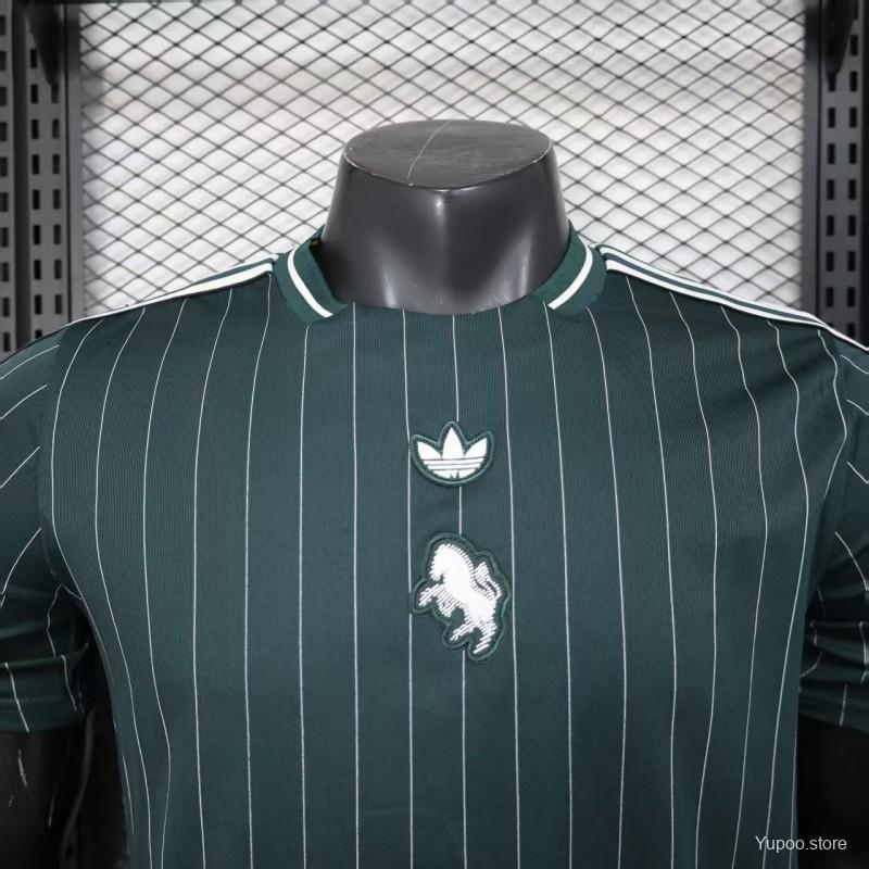 Player Version 25/26 Adidas Juventus Green Terrace Icons Jersey 4
