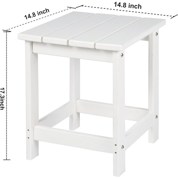 Side Table,Pool Composite Patio Table