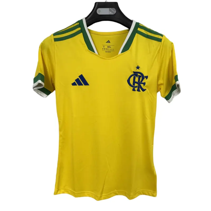 Female Flamengo 2026/27 Special Yellow Jersey S-XXL