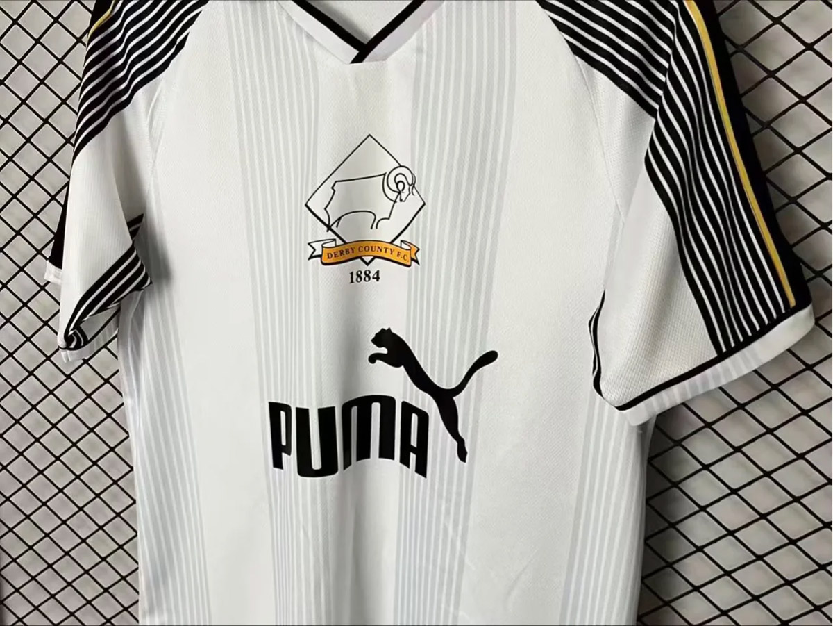 Retro Derby County Home Shirt 1995-96