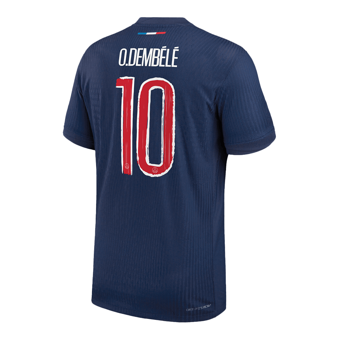 O.DEMBÉLÉ #10 PSG Home Player Version Jersey - UCL