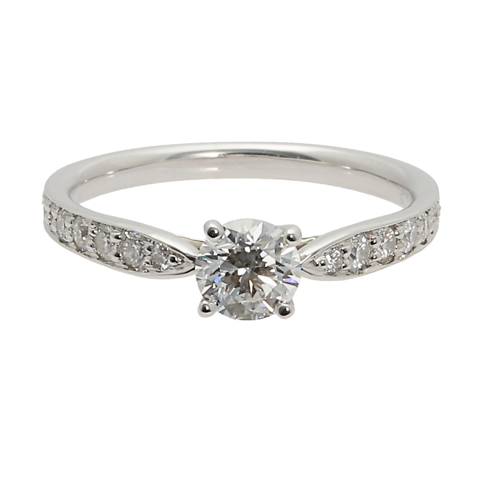 Tiffany & Co. Tiffany Diamond PT950 Ring Platinum