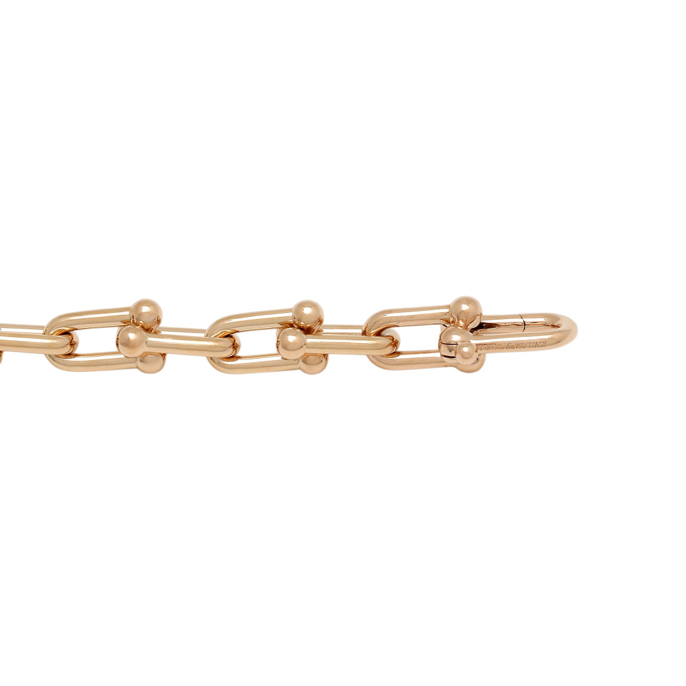 Tiffany & Co. Hardware Link Bracelet 18K Rose Gold 70881624