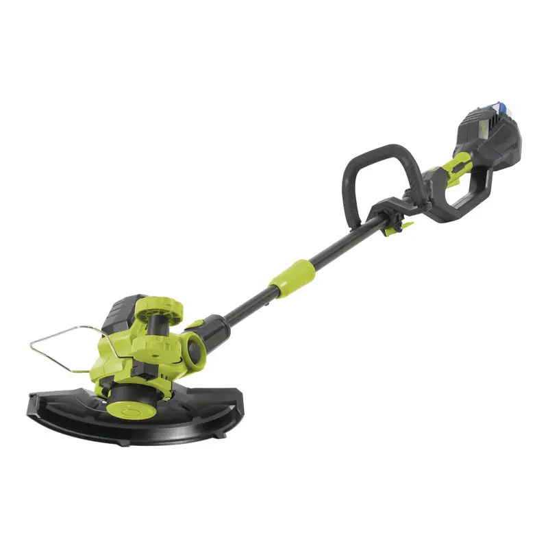 Sun Joe 24V Cordless String Trimmer – 12″ Cutting Width, Multi-Angle Head, Includes 4.0Ah Battery & Charger