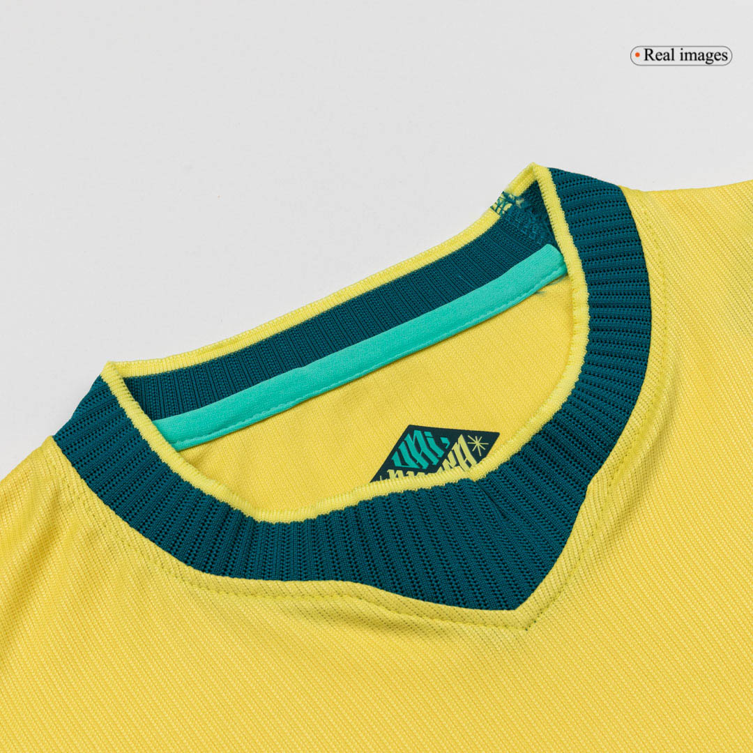 Brazil Home Kids Soccer Jerseys Kit World Cup 2026
