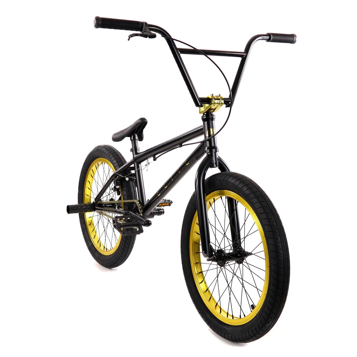 2021 Elite BMX Destro Lightweight Freestyle BMX Bike Bicycle Black Grey