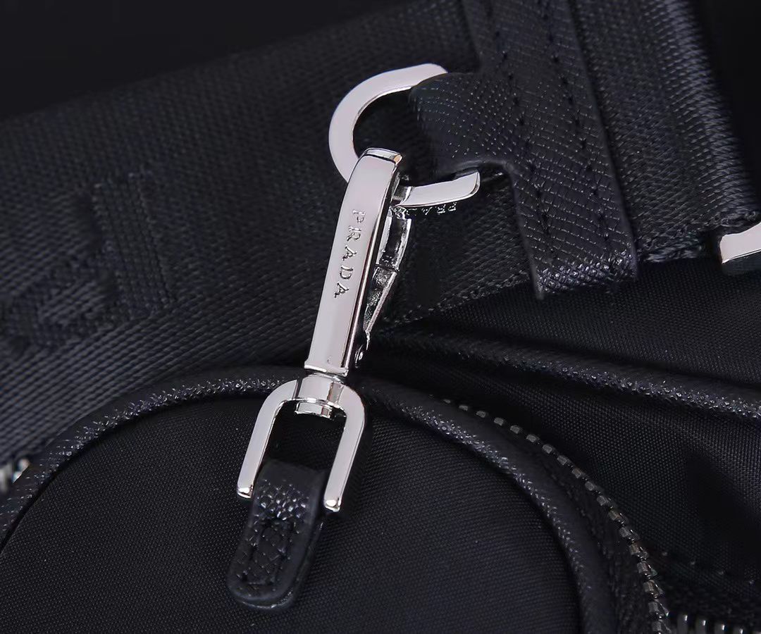 Prada Re-Nylon Shoulder Bag Black