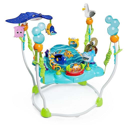 2026 Bright Starts Baby Finding Nemo Sea of Activities Baby Activity Center Jumper