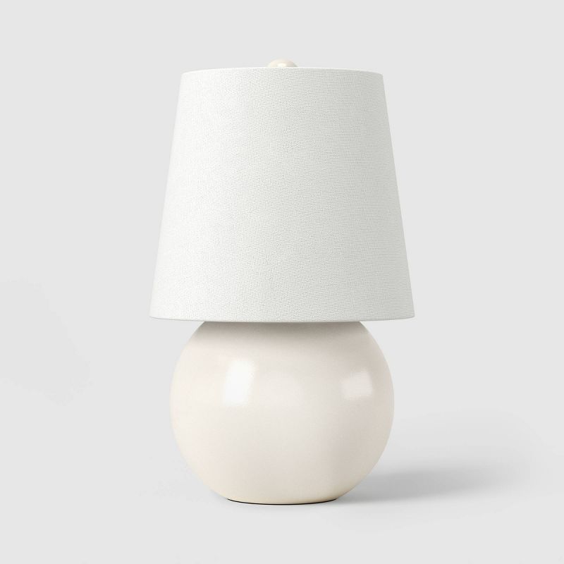 Mini Ceramic Lamp with Finial