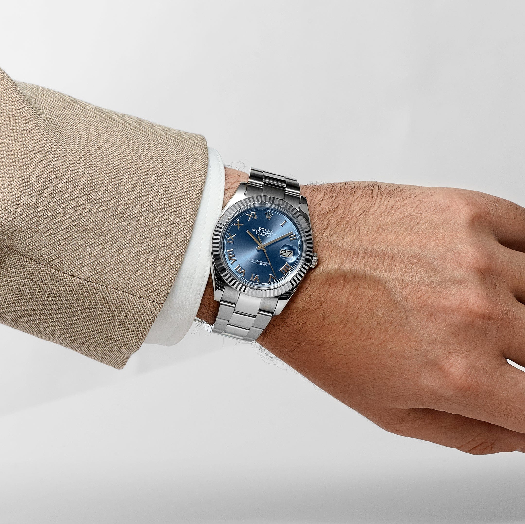 Rolex Datejust 41 126334 Stainless Steel Blue Roman Numerals Dial Oyster (2025)