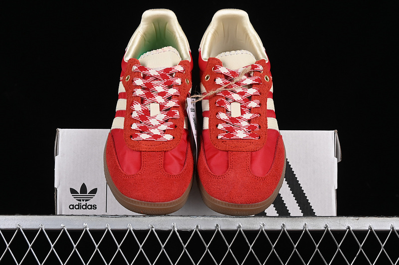 Adidas Wales Bonner Samba Vegan Og Grey/Red/Brown GY6612