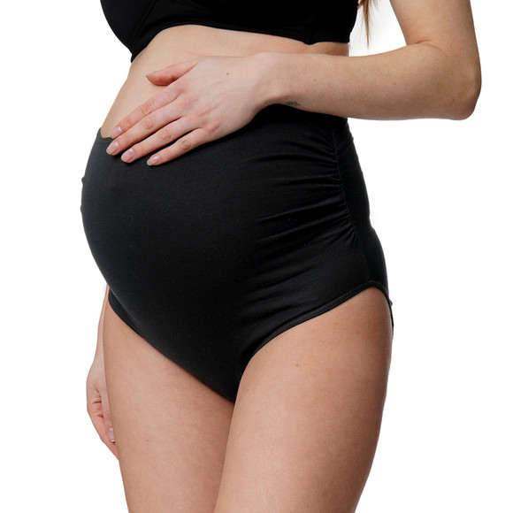 Gina Mama 2 Damen Umstands-Slips im Basic-Look