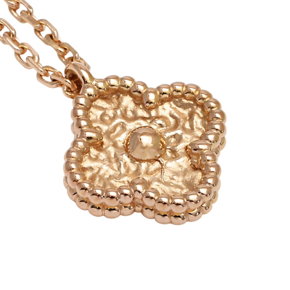 Van Cleef & Arpels Sweet Alhambra Necklace 18K Rose Gold VCARO8DF00