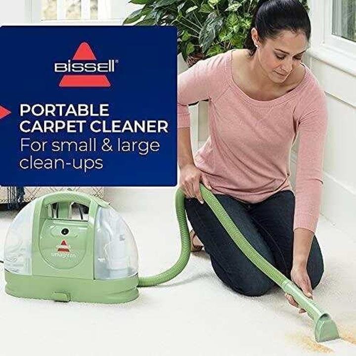 bissell-Multi-Purpose Portable Carpet and Upholstery Cleaner, 1400B, Green