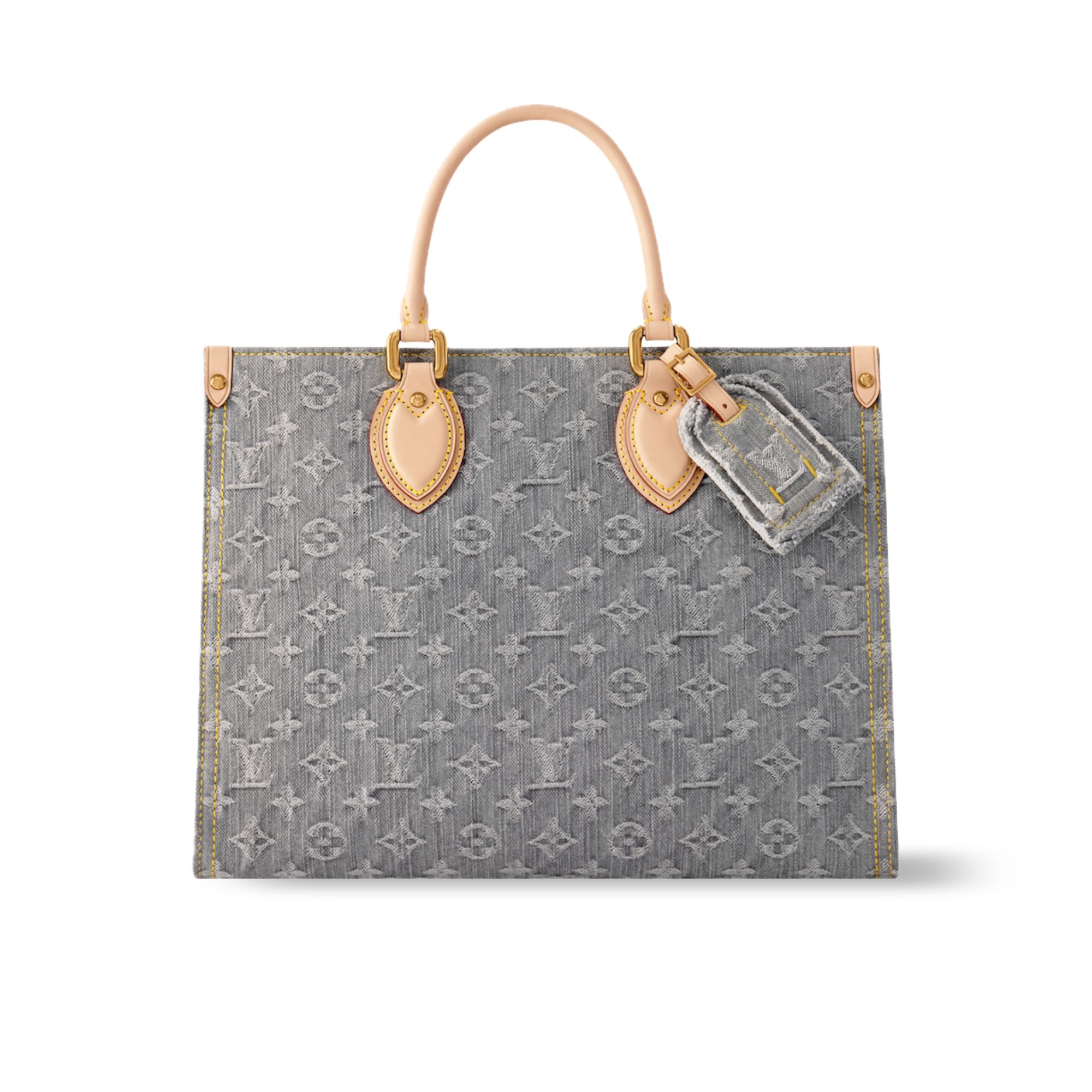 Louis Vuitton OnTheGo MM Bag Washed Grey M13189 32cm/ 12.6in