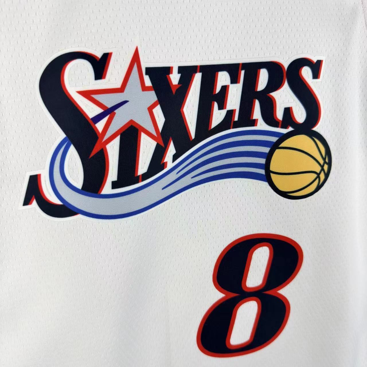 26 Season Philadelphia 76ers Retro #8