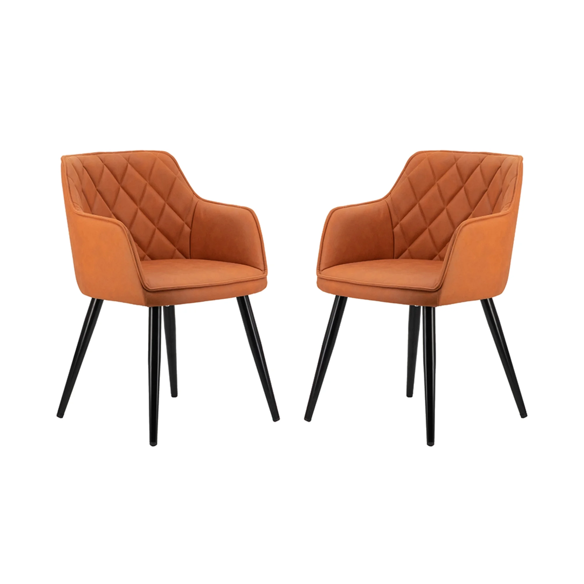 CC Home Furnishings Curved Back Wooden Dining Chairs - 31