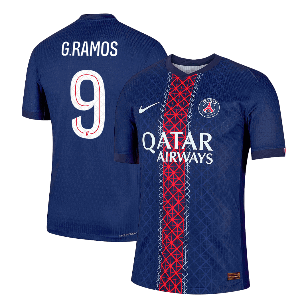 G.RAMOS #9 PSG Home Player Version Jersey 2025/26
