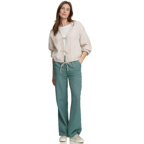 Gina Damen Musselin-Bluse aus Bio-Baumwolle