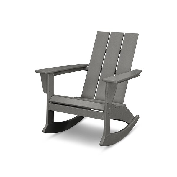 POLYWOOD Modern Adirondack Rocking Chair