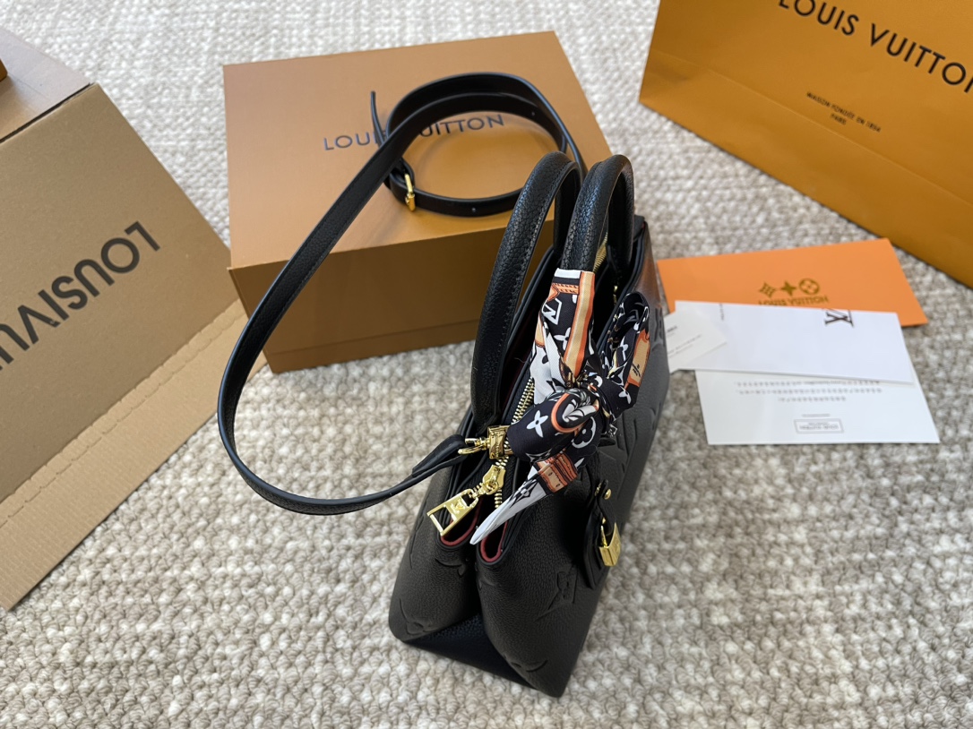 LV Black Montaigne Bag - cnluxepick
