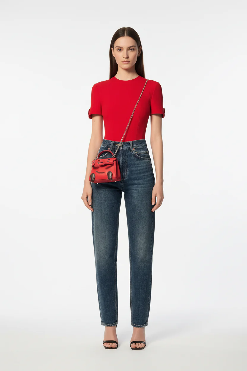 Hermès Kelly Doll Quelle Idole Rouge Vif Gulliver Palladium Hardware