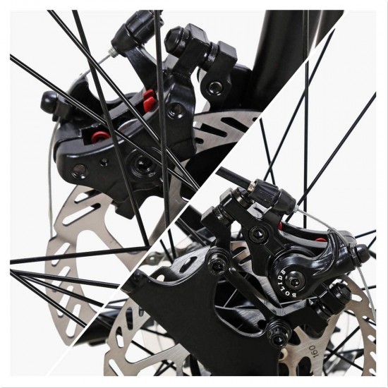 SL-G6 Mountain Bike 21 Speed 26 Inches 3-Spoke Wheels Folding Bicycle