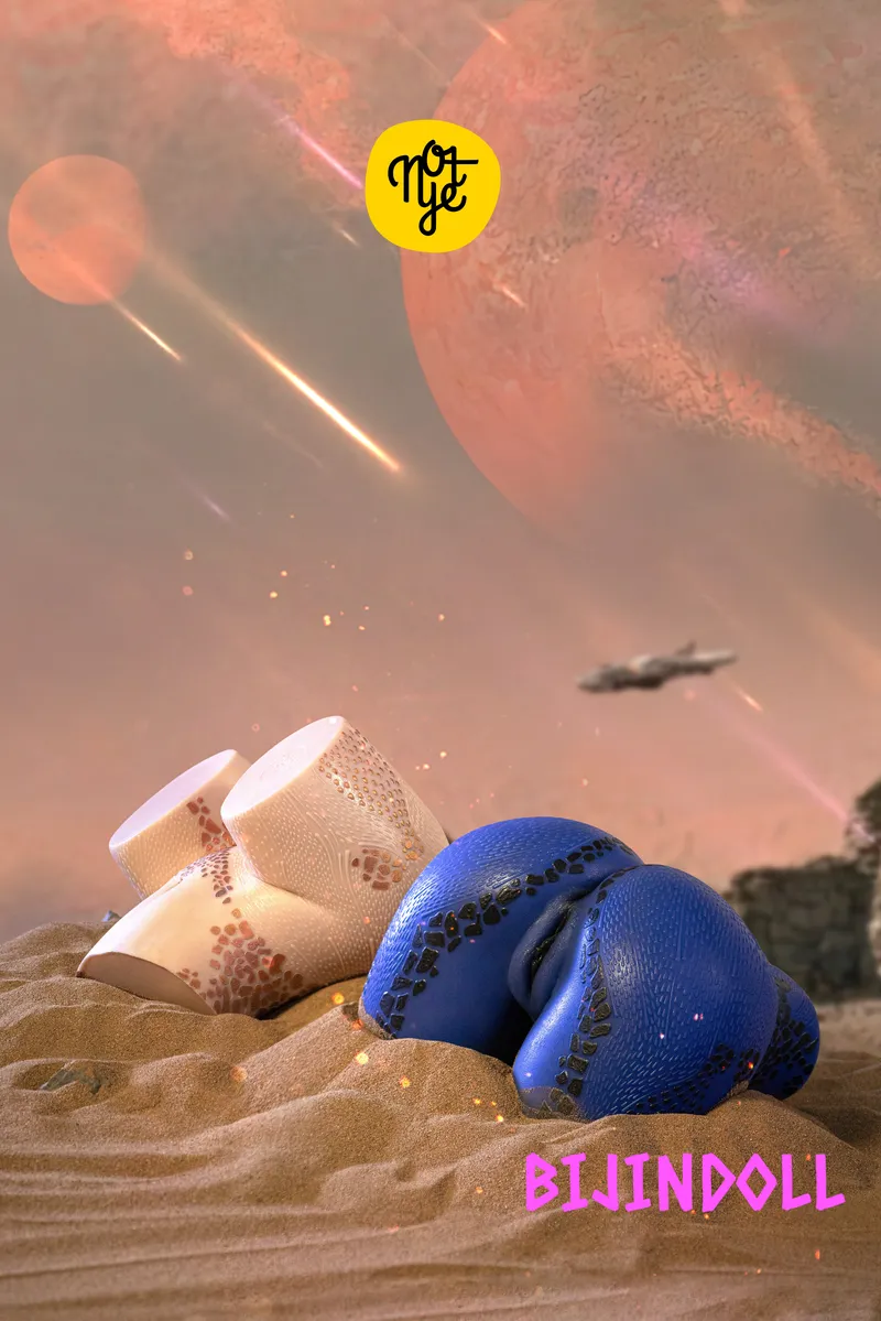 Notye S16 Butt Sex Toy Silicone Male Masturbator with Scale Pattern