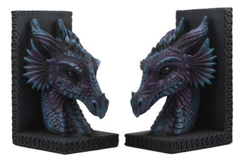 Dragon Head Bookends